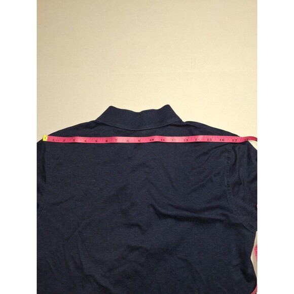 Polo Brooks Brothers Men's Performance Small Navy Blue Breathable Supima Cotton - Picture 10 of 12